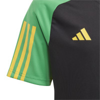 adidas Jamaica Trainingsshirt 2023-2024 Kids Zwart Groen Geel