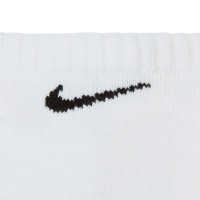 Nike Everyday Cushioned Sportsokken 3-Pack Wit Zwart