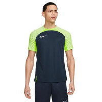 Nike Dri-Fit Strike 23 Trainingsshirt Donkerblauw Geel Wit