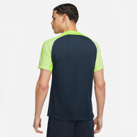 Nike Dri-Fit Strike 23 Trainingsshirt Donkerblauw Geel Wit