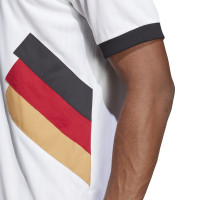 adidas Duitsland Icon Voetbalshirt 2022-2024 Wit