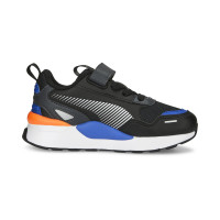 PUMA RS 3.0 Pop Sneakers Kids Kleuters Zwart Blauw