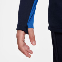 Nike Dri-FIT Academy 23 Trainingstrui 1/4-Zip Kids Donkerblauw Blauw Wit