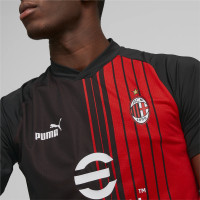 PUMA AC Milan Pre-Match Trainingsshirt 2022-2023 Zwart Rood