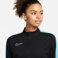 Nike Dri-Fit Academy 23 Trainingspak 1/4-Zip Dames Zwart Lichtblauw Wit