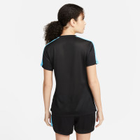 Nike Dri-Fit Academy 23 Trainingsshirt Dames Zwart Lichtblauw Wit