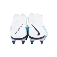 Nike Phantom GX Elite Dynamic Fit IJzeren-Nop Voetbalschoenen (SG) Pro Player Wit Felblauw Felroze