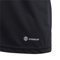 adidas Tiro 23 Competition Voetbalshirt Kids Zwart Grijs Geel
