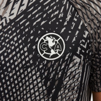 Nike Club America Pre-Match Trainingsshirt 2022-2023 Zwart Grijs Wit