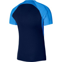 Nike Dri-FIT Strike III Voetbalshirt Donkerblauw Blauw Wit