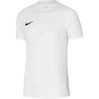 Nike Dri-FIT Strike III Voetbalshirt Wit Zwart