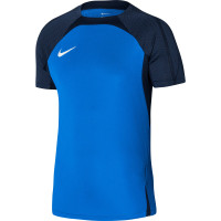 Nike Dri-FIT Strike III Voetbalshirt Kids Blauw Donkerblauw Wit