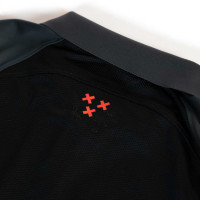 Nike NAC Breda Polo 2022-2023 Zwart Grijs