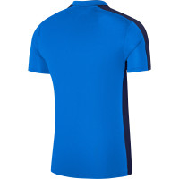 Nike Dri-FIT Academy 23 Polo Blauw Donkerblauw Wit