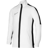 Nike Dri-FIT Academy 23 Trainingsjack Woven Wit Zwart