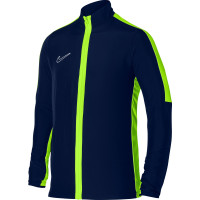 Nike Dri-FIT Academy 23 Full-Zip Trainingspak Woven Donkerblauw Geel Wit