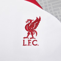 Nike Liverpool Strike Trainingsset 2022-2023 Wit Grijs Rood
