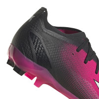 adidas X Speedportal.2 Gras Voetbalschoenen (FG) Roze Zwart Wit
