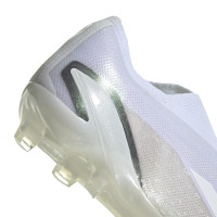 adidas X Speedportal+ Gras Voetbalschoenen (FG) Wit Metallic Zwart