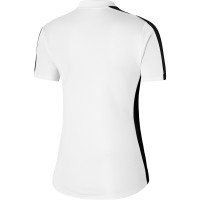 Nike Dri-Fit Academy 23 Polo Dames Wit Zwart