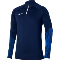 Nike Strike 23 Trainingstrui Donkerblauw Blauw Wit