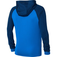Nike Strike 23 Hooded Trainingsjack Blauw Donkerblauw Wit