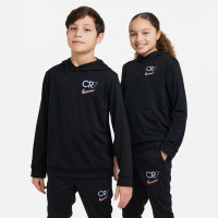 Nike CR7 Hoodie Kids Zwart Blauw Paars