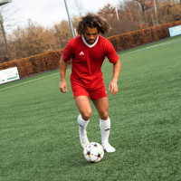 adidas Entrada 22 Voetbalshirt Rood Wit