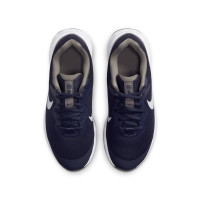 Nike Revolution 6 Sneakers Kids Donkerblauw Wit