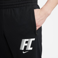 Nike F.C. Fleece Trainingspak Zwart Wit