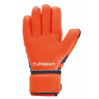 Uhlsport NEXT LEVEL ABSOLUTGRIP FINGER SURROUND Keepershandschoenen Oranje Blauw