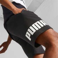 PUMA Power Training Short Black White