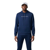 Castore Scuba Hoodie Donkerblauw Wit
