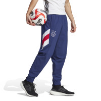 adidas Ajax Icon Trainingspak Rood Donkerblauw Wit