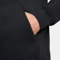 Nike Sportswear Club Fleece Hoodie Black White