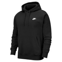 Nike Sportswear Club Fleece Hoodie Black White