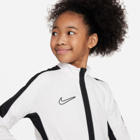 Nike Dri-FIT Academy 23 Full-Zip Trainingspak Kids Wit Zwart