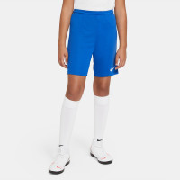Nike Dri-FIT Park III Kids Blue Football Shorts