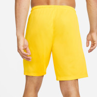 Nike Dri-FIT Park III Yellow Football Shorts