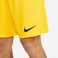 Nike Dri-FIT Park III Yellow Football Shorts