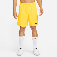 Nike Dri-FIT Park III Yellow Football Shorts