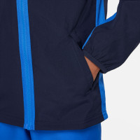 Nike Dri-FIT Academy 23 Trainingsjack Woven Kids Donkerblauw Blauw Wit