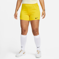 Nike Dri-FIT Park III Women's Yellow Football Shorts