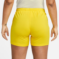 Nike Dri-FIT Park III Women's Yellow Football Shorts