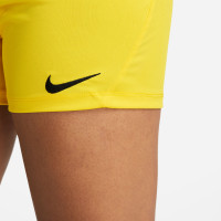 Nike Dri-FIT Park III Women's Yellow Football Shorts