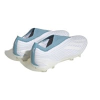 adidas X Speedportal+ Parley Gras Voetbalschoenen (FG) Wit Lichtblauw