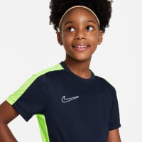 Nike Dri-FIT Academy 23 Trainingsset Kids Donkerblauw Geel Wit