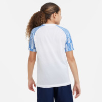 Nike Dri-Fit Academy Trainingsshirt Kids Blauw Wit
