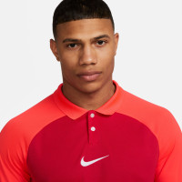 Nike Academy Pro Polo Rood Felrood