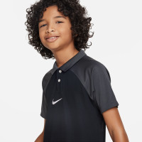 Nike Academy Pro Polo Trainingsset Kids Zwart Grijs